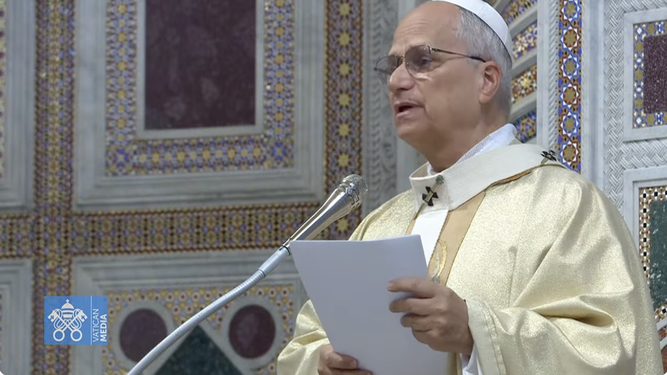 León XIV en san Juan de Letrán 5