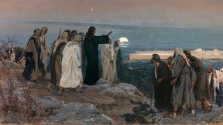 Jesús contempla Jerusalén