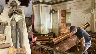 El Ecce Homo se convirtió en un símbolo de la dana