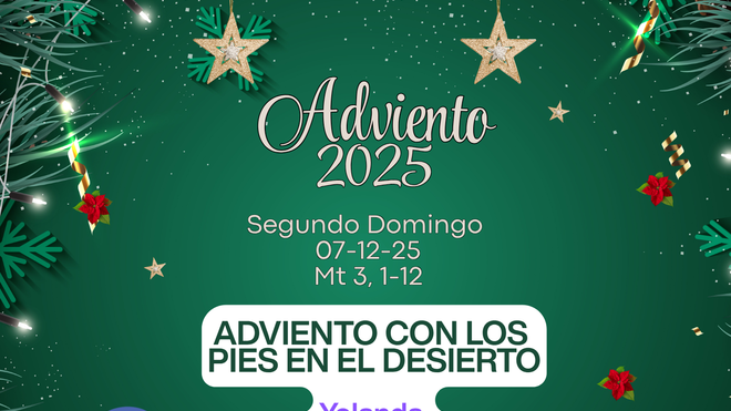 ADVIENTO CON LOS  PIES EN EL DESIERTO