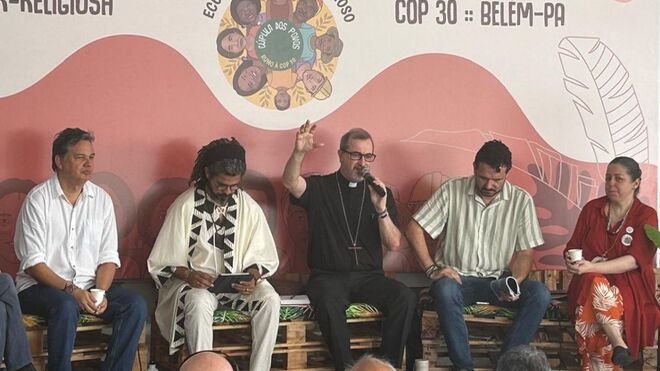 Vicente Ferreira en la COP30: “Debemos unir nuestras espiritualidades para defender la casa común"