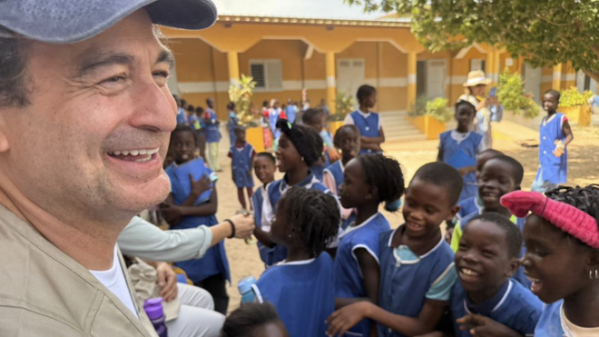Pepe Rodríguez Rey, embajador de Manos Unidas en Senegal
