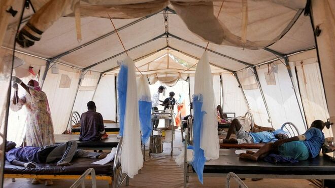 Sudaneses desplazados