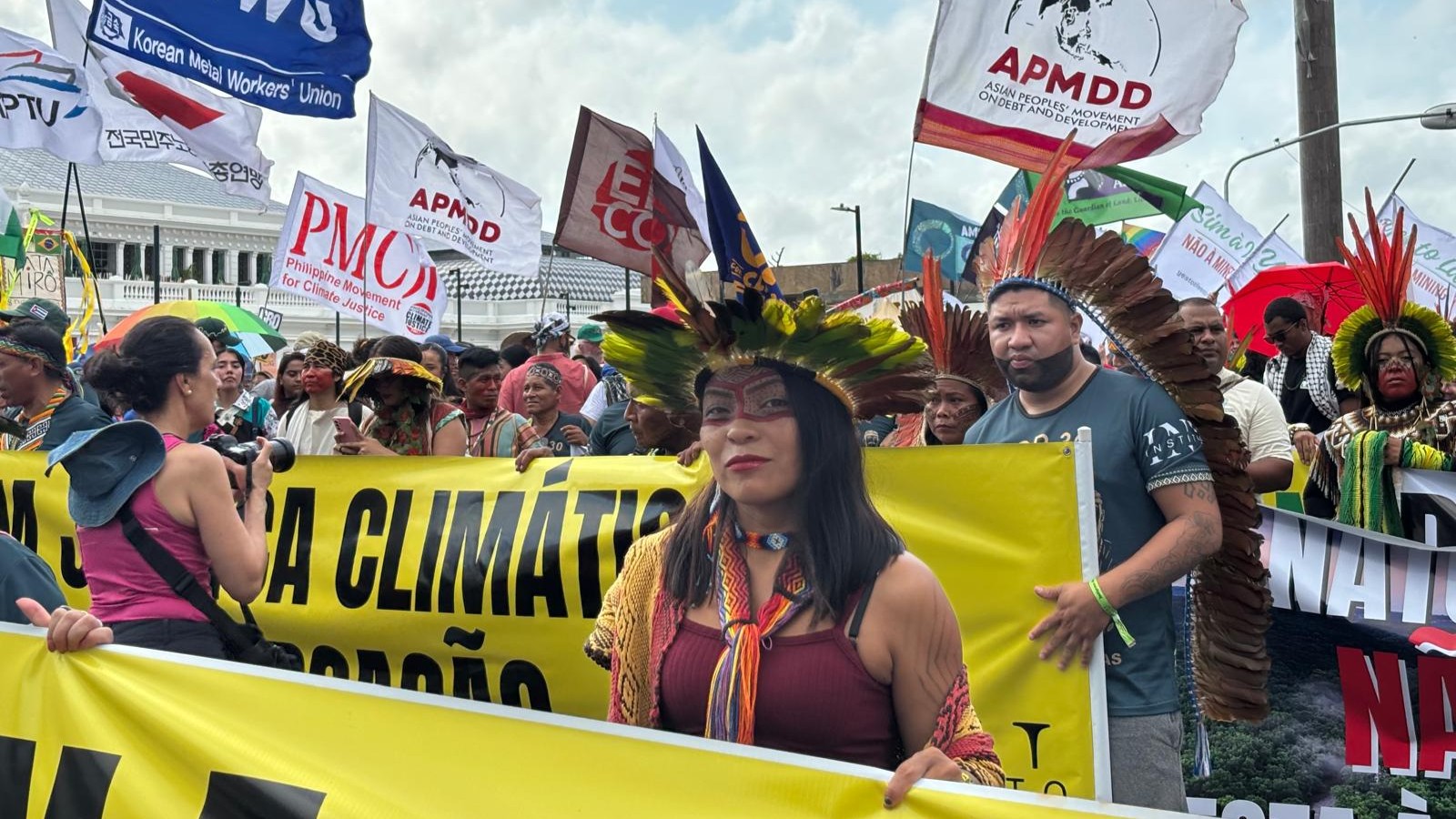 Povos Indígenas na Marcha dos Povos