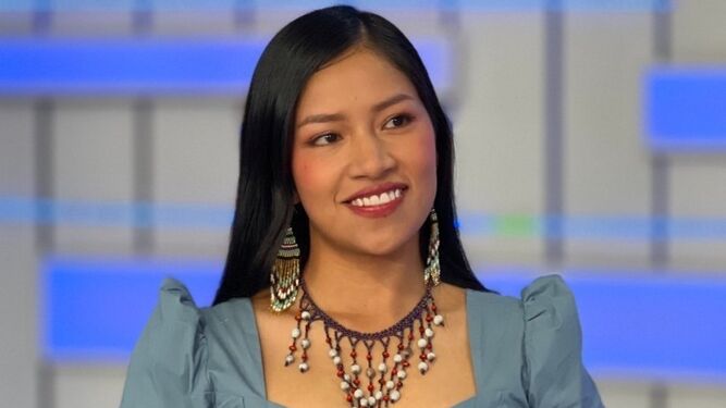 Lideresa indígena Sandra Chindoy