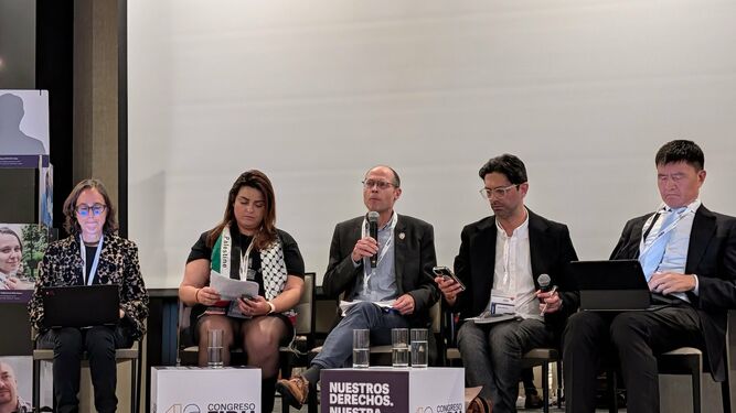 Olivier de Schutter en Fidh Bogotá