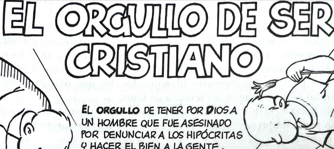 Orgullo de ser cristiano