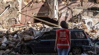Trabajadora de Cáritas Beirut. Líbano.