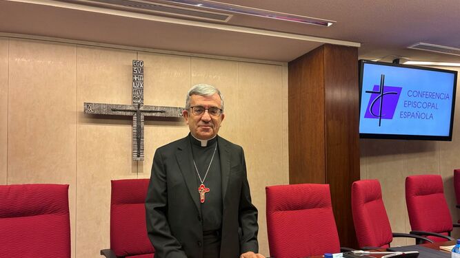 Luis Argüello, al comienzo de la Plenaria