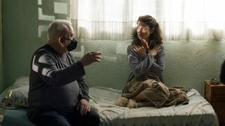 Rodaje de 'La mirada de Lucía', de Imanol Uribe