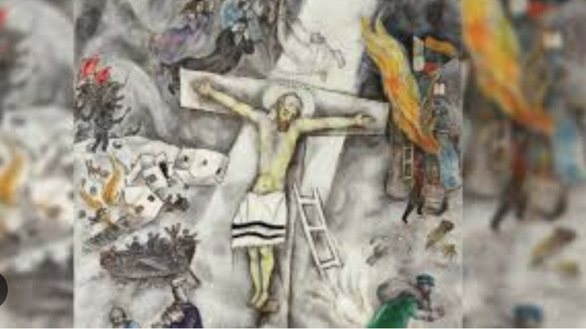La crucifixión de Chagall