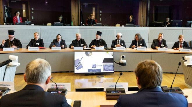 Comece, ante la Comisión Europea