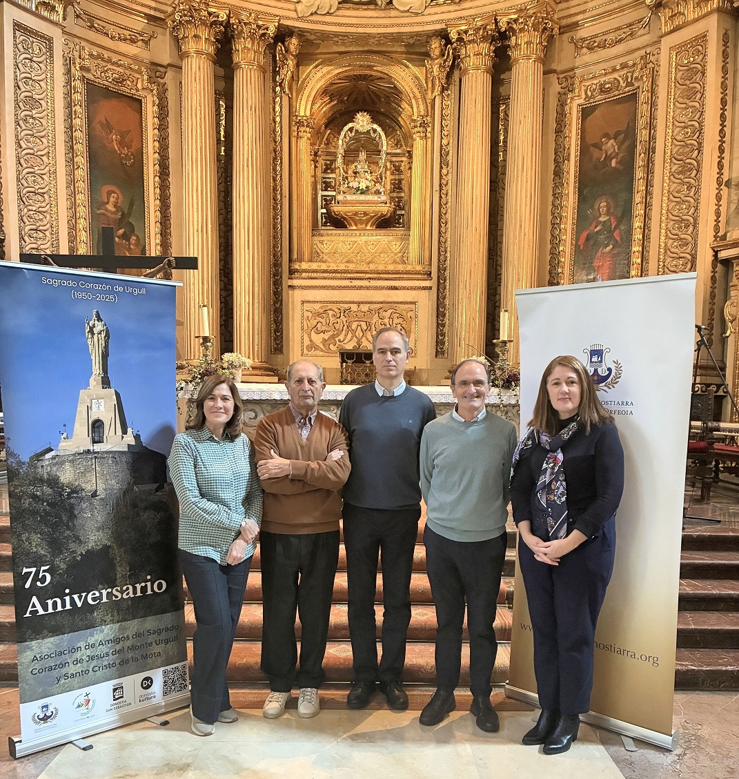 Foto nota de prensa 75 años Sagrado Corazón Urgull