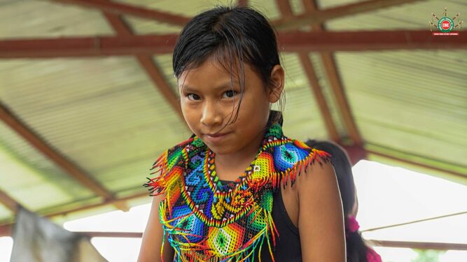 Niña Nasa. Cauca.