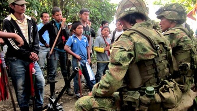 Consejo Regional Indígena del Cauca frente a militares