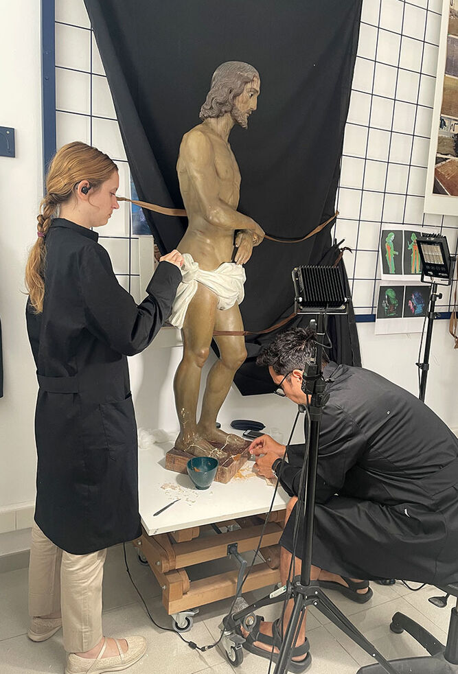 Ecce Homo restauración