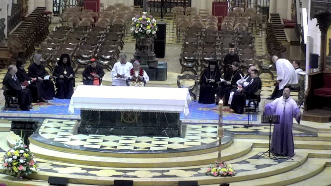 Toño Casado, en un momento de la celebración