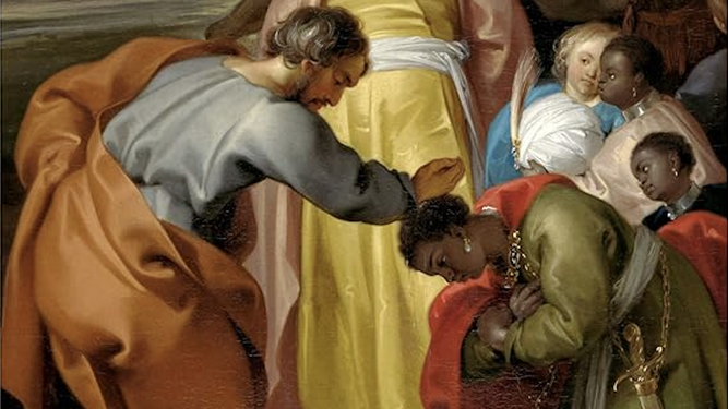 Felipe bautiza al eunuco