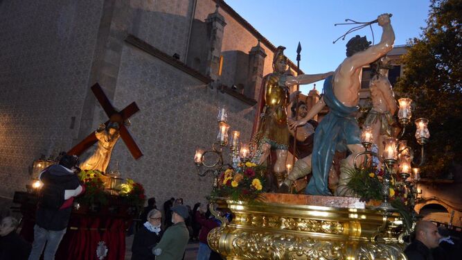 La procesión por las calles de Tarragona