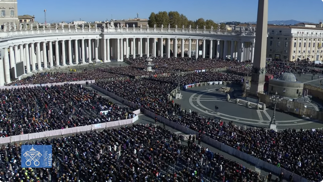 Miles de fieles en misa del Jubileo de los Coros