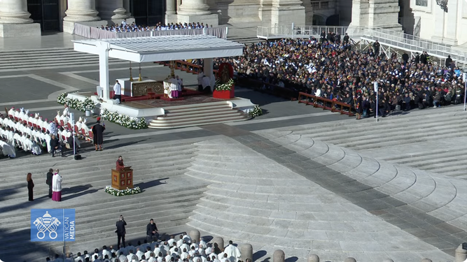 Misa en la solemnidad de Cristo Rey