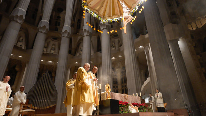 Omella, en la Sagrada Familia