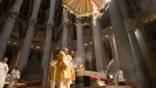 Omella, en la Sagrada Familia