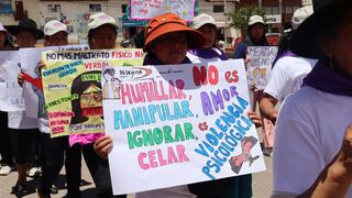 Mujeres rurales de Perú contra la violencia de género