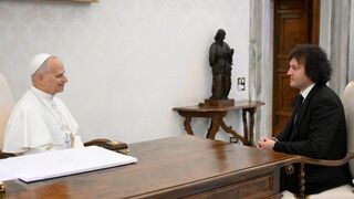 Irakli Kobakhidze en audiencia con el Papa León XIV