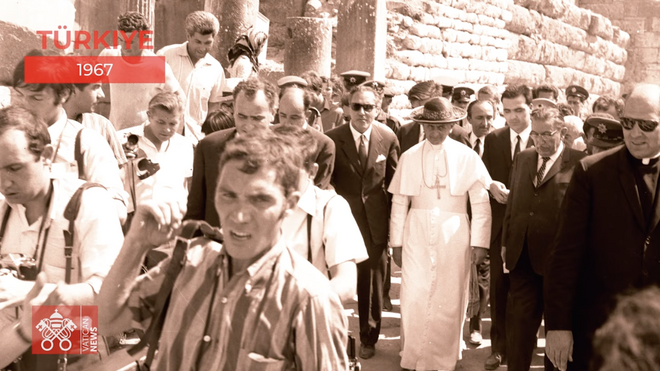 Pablo VI en Turquía