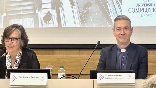 Rosario González y Jordi Bertomeu