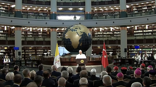 León XIV, en su primer discurso en Turquía