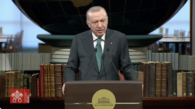 El presidente Erdogan