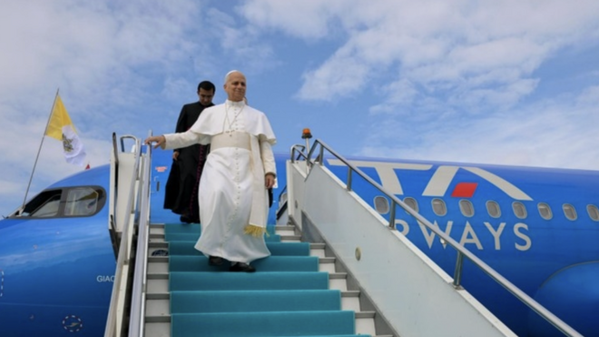 El Papa, en Ankara