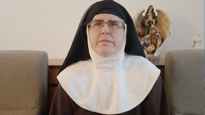 Una de las exclarisas de Belorado