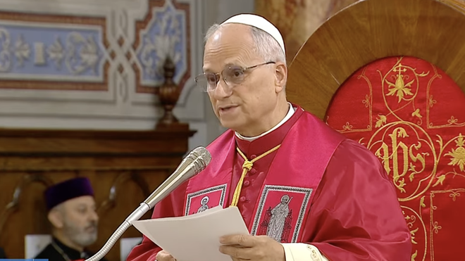 León XIV en Turquía