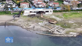 Los restos de la basílica bizantina de san Neófito, en Iznic, la antigua Nicea