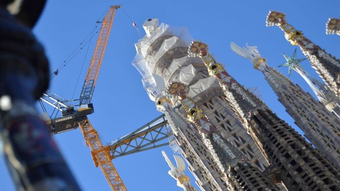 Las torres de la fachada del Nacimiento