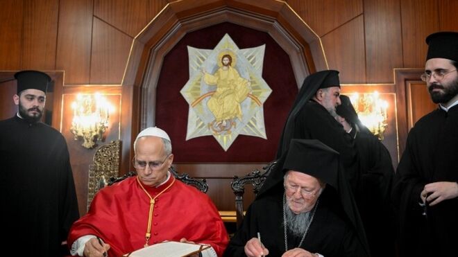 Firma de la declaración conjunta