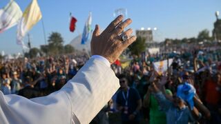 El Papa, con los jóvenes