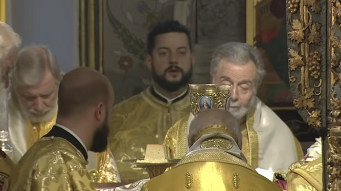 Liturgia ortodoxa en Estambul