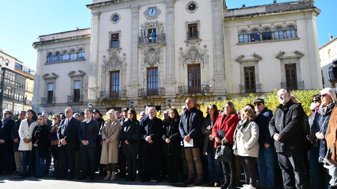 Minuto de silencio en Jaén