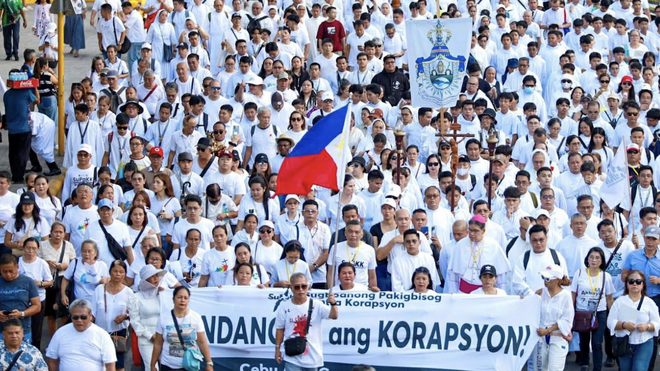 Católicos filipinos, contra la corrupción