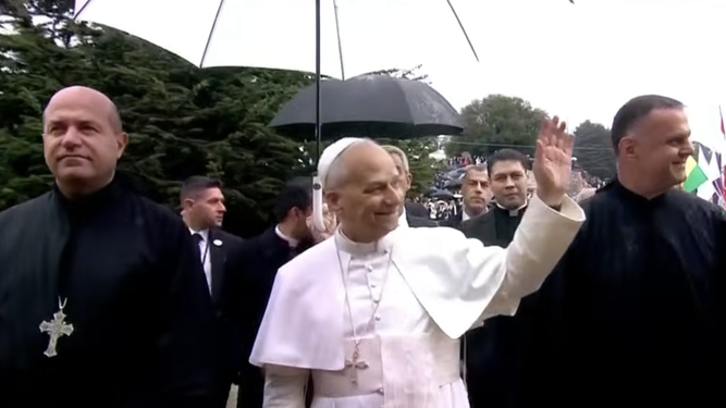 El Papa en San Charbel