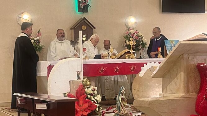 Misa con el patriarca de los maronitas