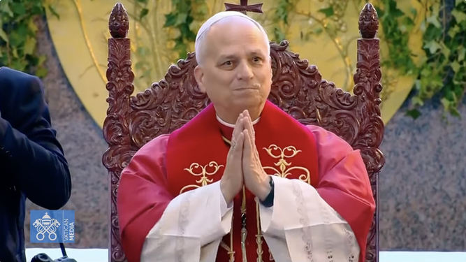 El Papa, en el Santuario de Nuestra Señora del Líbano