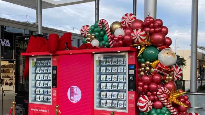 Las 'giving machine' en Barcelona