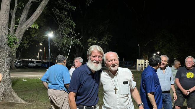 Padre Opeka y monseñor Bokalic