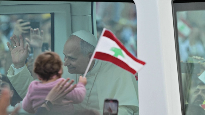 Papa en Líbano
