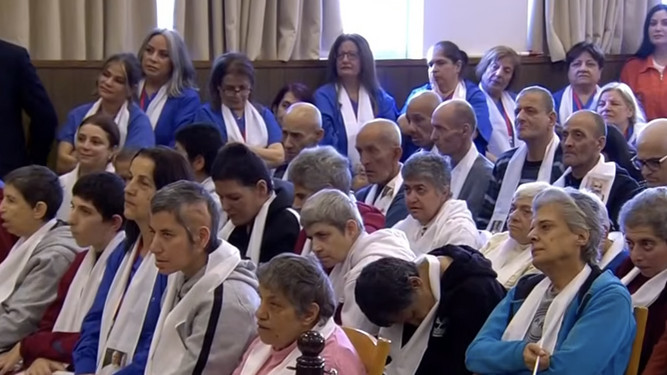 Algunos de los pacientes